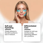 Collagen Peptide Face Eye Mask Tape Reduce Facial Wrinkles Improve Eyes Fine Lines Lift Firm Facial Mask Women Daily Skin Care