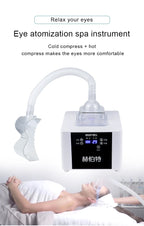 Cold Hot Nano Mist Eye Atomizer Portable Eye SPA Steamer Relieve Eye Fatigue Dry Eyes Dark Circles Moisturizing Eye Care Device