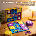 Strategic Upgraded Tic-Tac-Toe Game for Parties - Xs Vs O' Board Game for Boys, Girls, And Families