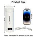 4 Temperature Electric Heating Kettle Leakproof Portable Fast Water Boiling Thermos Bottle Portable 220V 110V Hot Water Cup