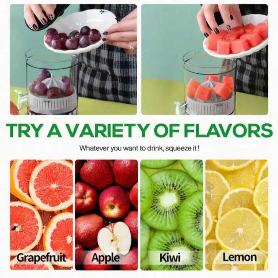 Portable USB Electric Juicer, One-Touch Start - Orange Juicer/Lemon Juicer - Compact Portable Orange, Lemon, And Fruit Blending Cup, Perfect For Vegetable Juices, Fruit Juices, And Smoothies. Travel-Friendly Design Ideal For
