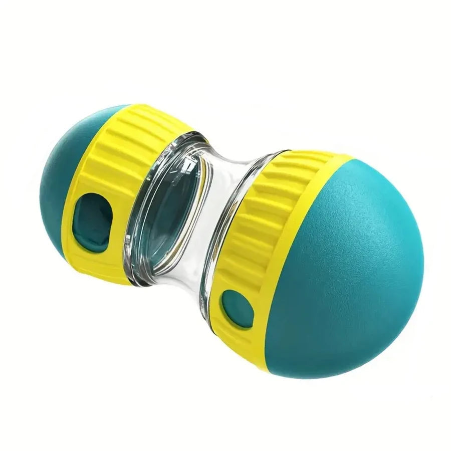 Interactive dog snack dispenser toy, suitable for all types of slow feeders, plastic pet toys, bringing fun and healthy eating