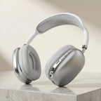 Wireless Bluetooth Headphones Over Ear HIFI Stereo Bass Headset Support TF Card 3.5mm Wired Audio Foldable Adjustable Headphones for Phone PC Laptop