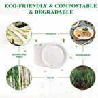 （out of stock）50-Pack 9-Inch Food-Grade Disposable Dinner Plates （out of stock）
