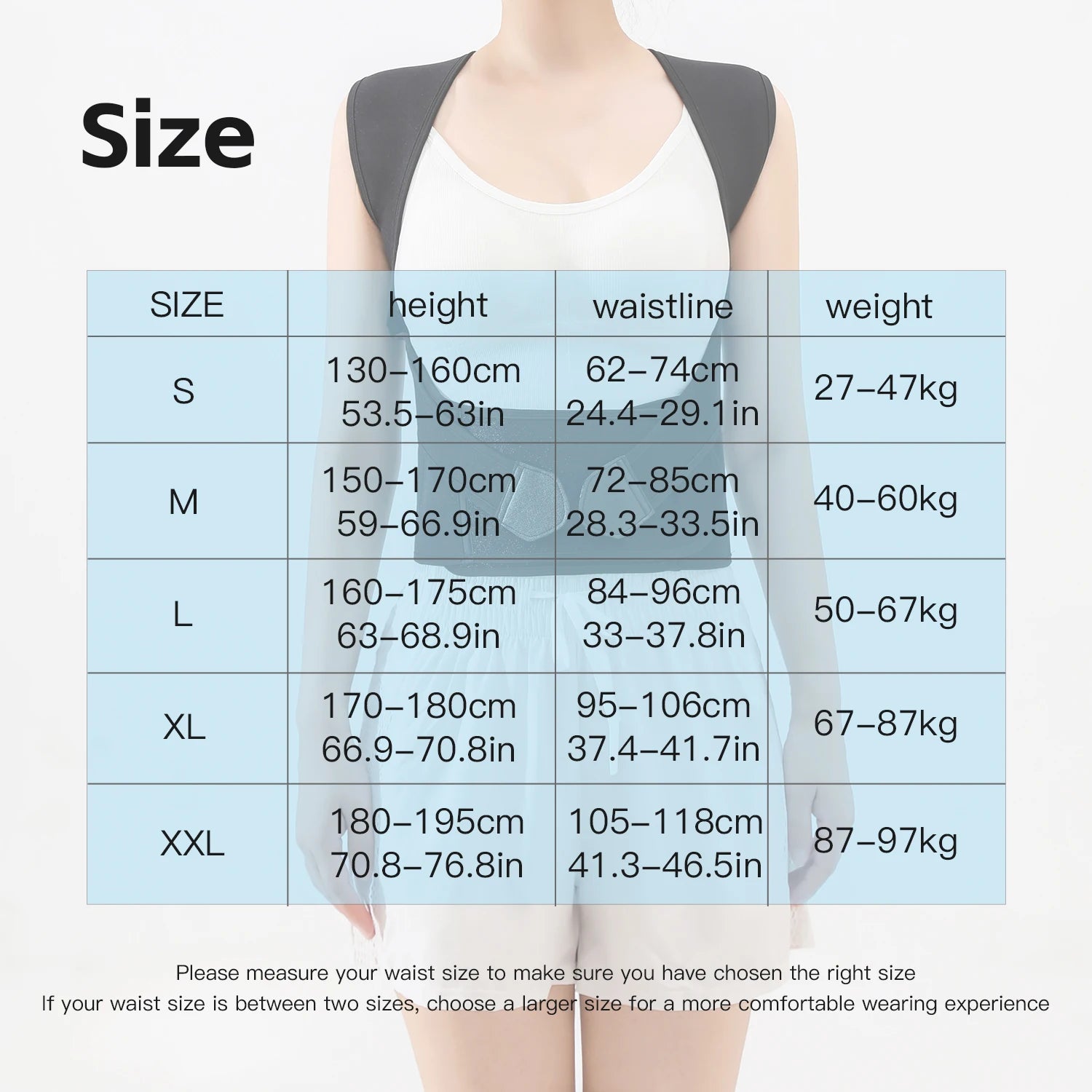Back Brace Posture Corrector for Women and Men, Shoulder Straightener Adjustable Full Back Support Upper and Lower Pain Relief