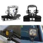 Clamp Stainless Steel Pillar Hood Off Road Led Work Light Bar Holder Accessories Universal 2pcs/set Car Mount Work Light Bracke