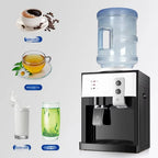 Electric Hot & Cold Water Cooler Dispenser Versatile Desktop Top Loading Water Dispenser (110V US/ 220V EU) for Home Office