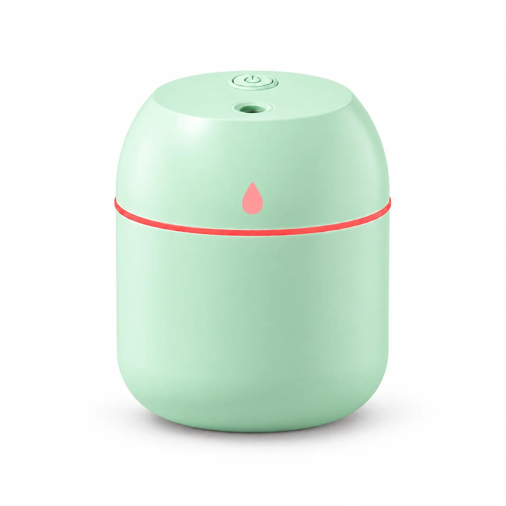 250ML Mini USB Air Humidifier Aroma Diffuser Essential Oil Cool Mist Maker RGB LED Night Light Quiet for Home Car Office Bedroom