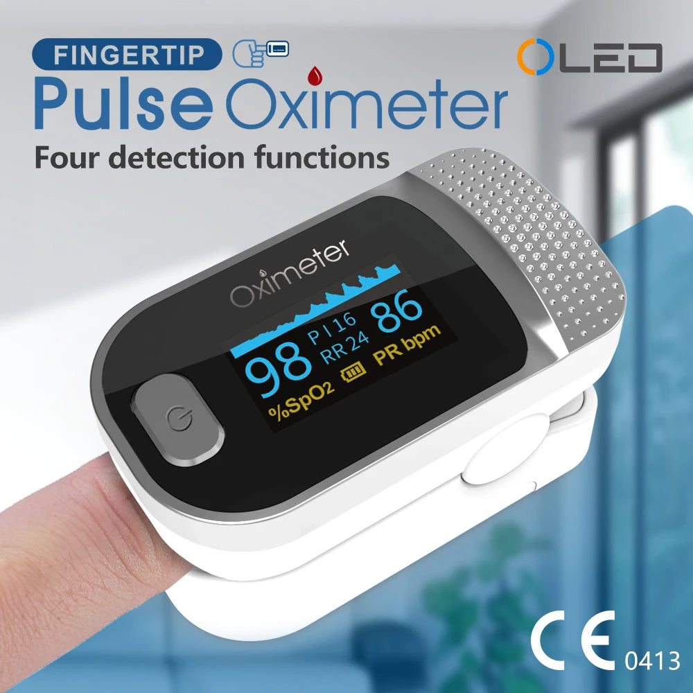 Tensiometer Or Finger Oximeter Medical Digital Blood Pressure Monitor Heart Rate Pulse Meter Household Automatic Tonometer