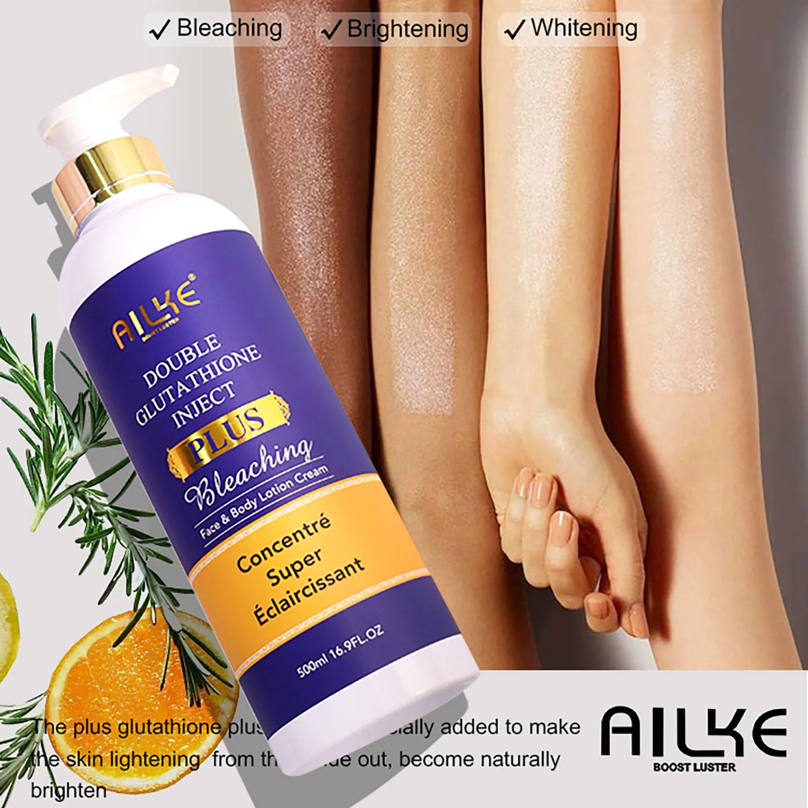 AILKE Dark Spot Remove Serum, Whitening Face Serum, Skin Brightening Discoloration Correcting Serum, Treatment For Face And Body