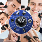 SEJOY Electric Shaver for Men 7D Magnetic Floating Wet/Dry Head Razor Hair Trimmer USB Rechargeable LED Display Beard Trimmers
