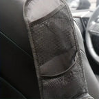 1pcs Car Seat Back Hanging Bag Oxford Cloth Waterproof Thermal Pressure Resistant Handle Side Storage Bag Vehicle Compression