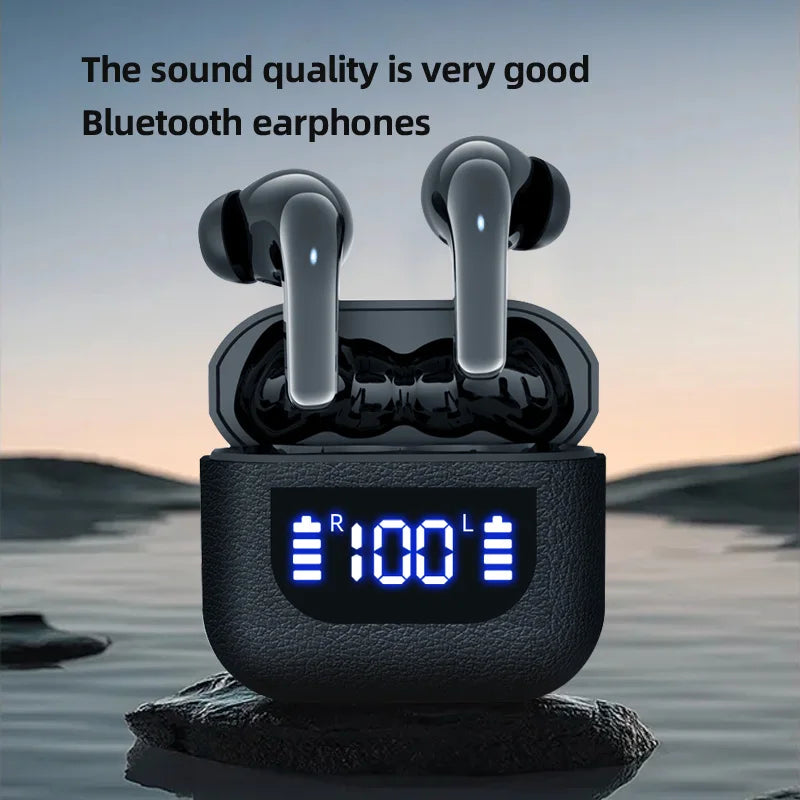 K07 Wireless Earphones Bluetooth Active Noice Cancellation Wireless Earbuds Bluetooth 5.3 Headphones TWS with LED Display