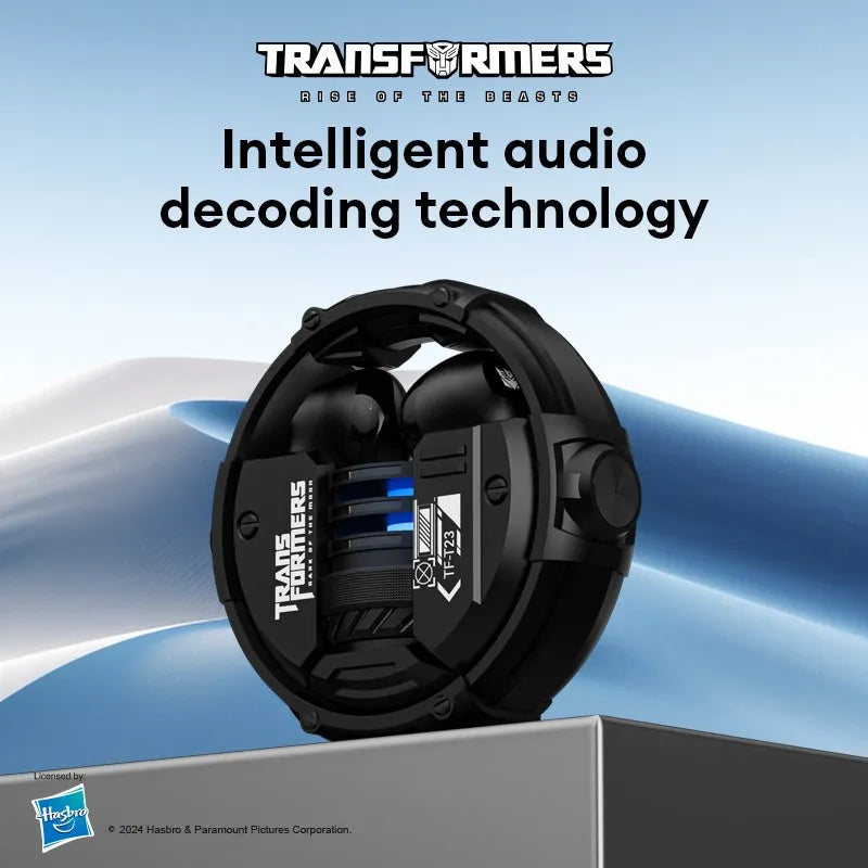 Ship From US Transformers Wireless Bluetooth Earphones Low Latency Gaming Headset TF-T23 HD Call with Mic Earbuds Sport