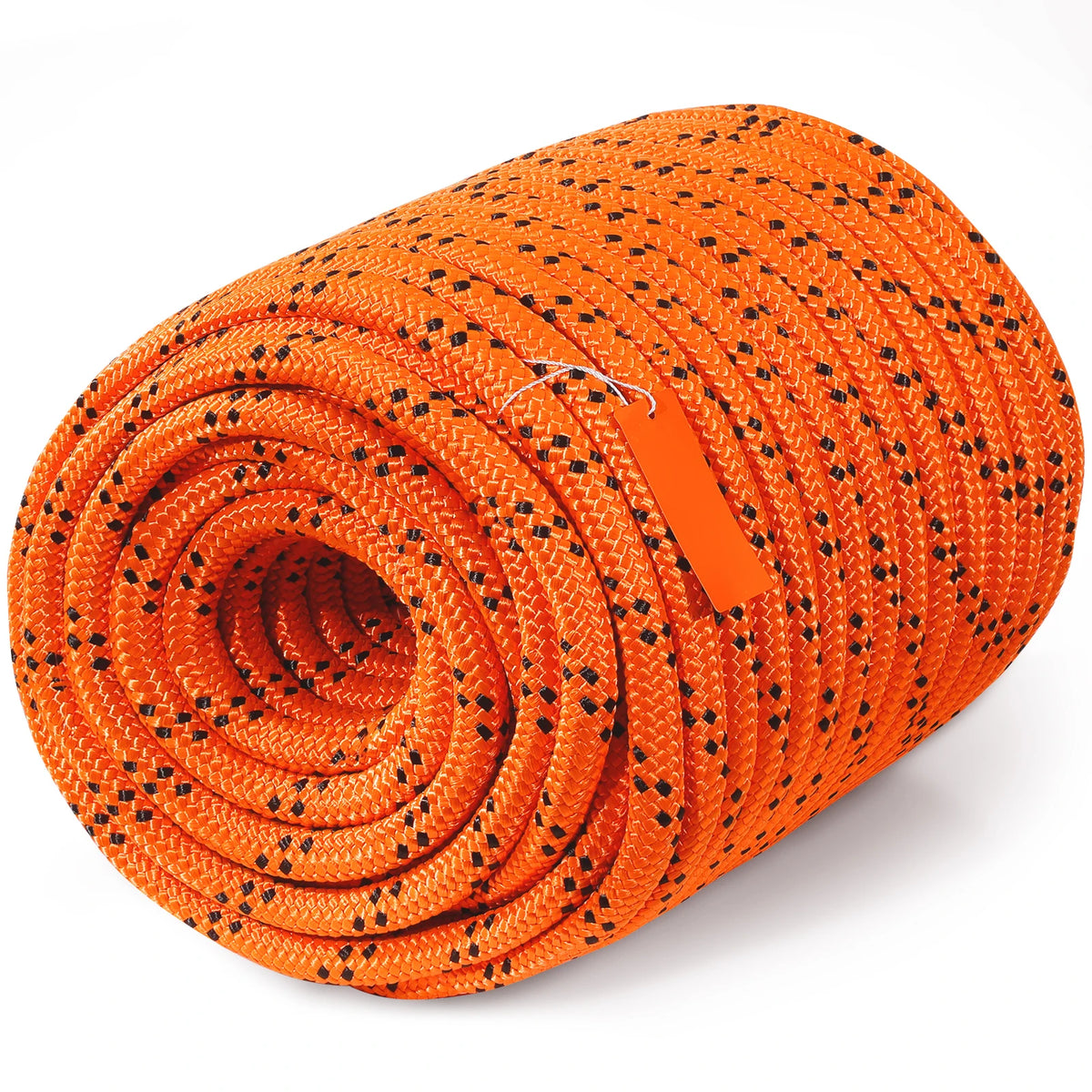 SucceBuy 220ft Dual-Weave Polyester Rope 48-Strand Outdoor Accessories Emergency Cord for Camping Swinging Rappelling