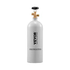 SucceBuy 5 Lbs CO2 Tank Aluminum Gas Cylinder Brand New CO2 Cylinder with Gray Spray Coating CO2 Tank with CGA320 Valve