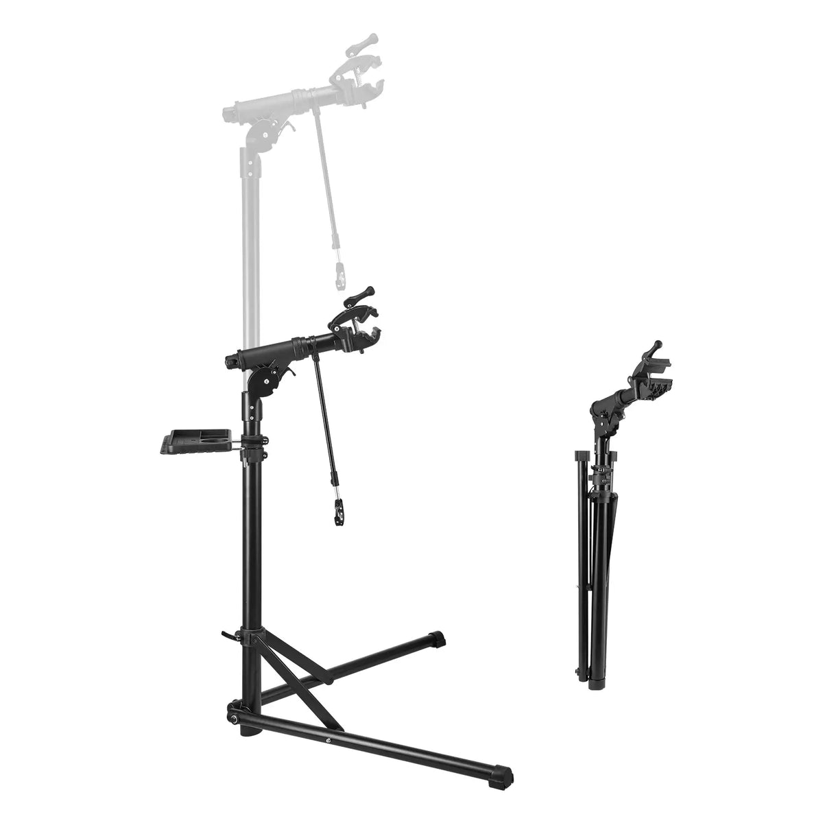 SucceBuy Bike Repair Stand 66/85/88/110lb Heavy-duty Bicycle Work Stand Foldable Bicycle Maintenance Rack for Mountain&Road Bike - Nexvibe