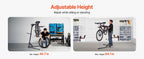 SucceBuy Bike Repair Stand 66/85/88/110lb Heavy-duty Bicycle Work Stand Foldable Bicycle Maintenance Rack for Mountain&Road Bike - Nexvibe