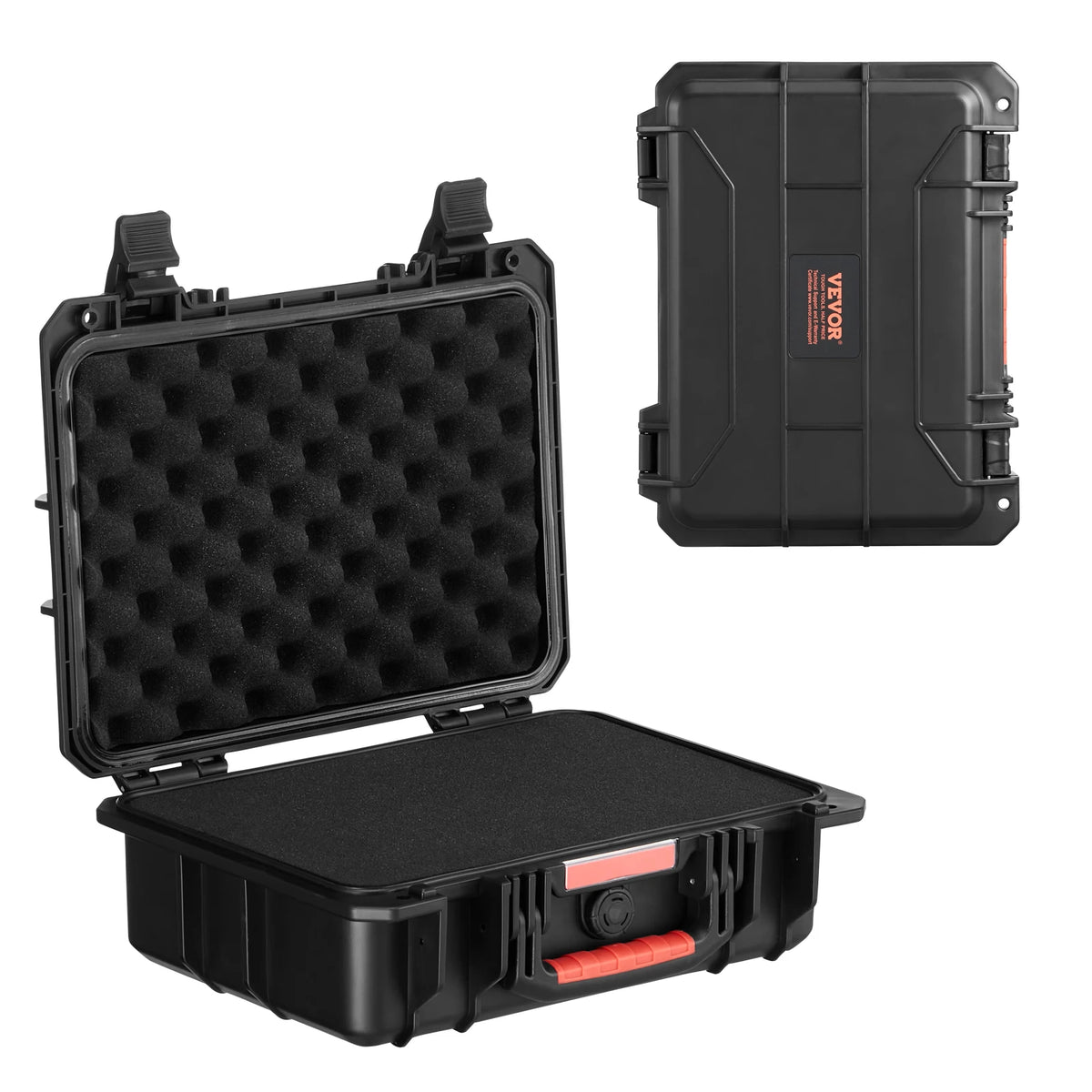 SucceBuy IP67 Weatherproof Hard Case Heavy Duty Protective Case w/ Pre-cut Foam and Handles for Travel Hunting Military