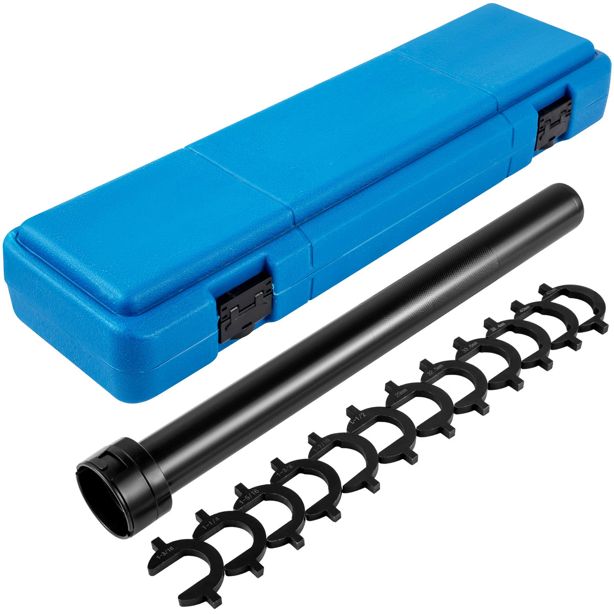 SucceBuy Inner Tie Rod Tool Kit 12 Pcs Tie Rod Removal Tool 12 Pcs Crowfoot Adapters Master Inner Tie Rod Tool Set Tie