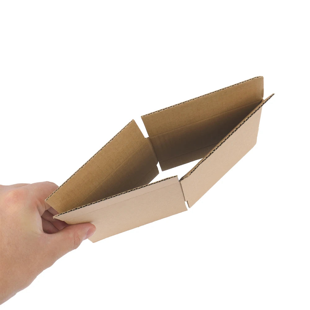 USA Stock 100 Corrugated Paper Boxes 8x6x4’’（20.3*15.2*10cm）Yellow 4x4x4’’（10*10*10cm） 6x4x2’’（15.2*10.2*5.1cm）3size