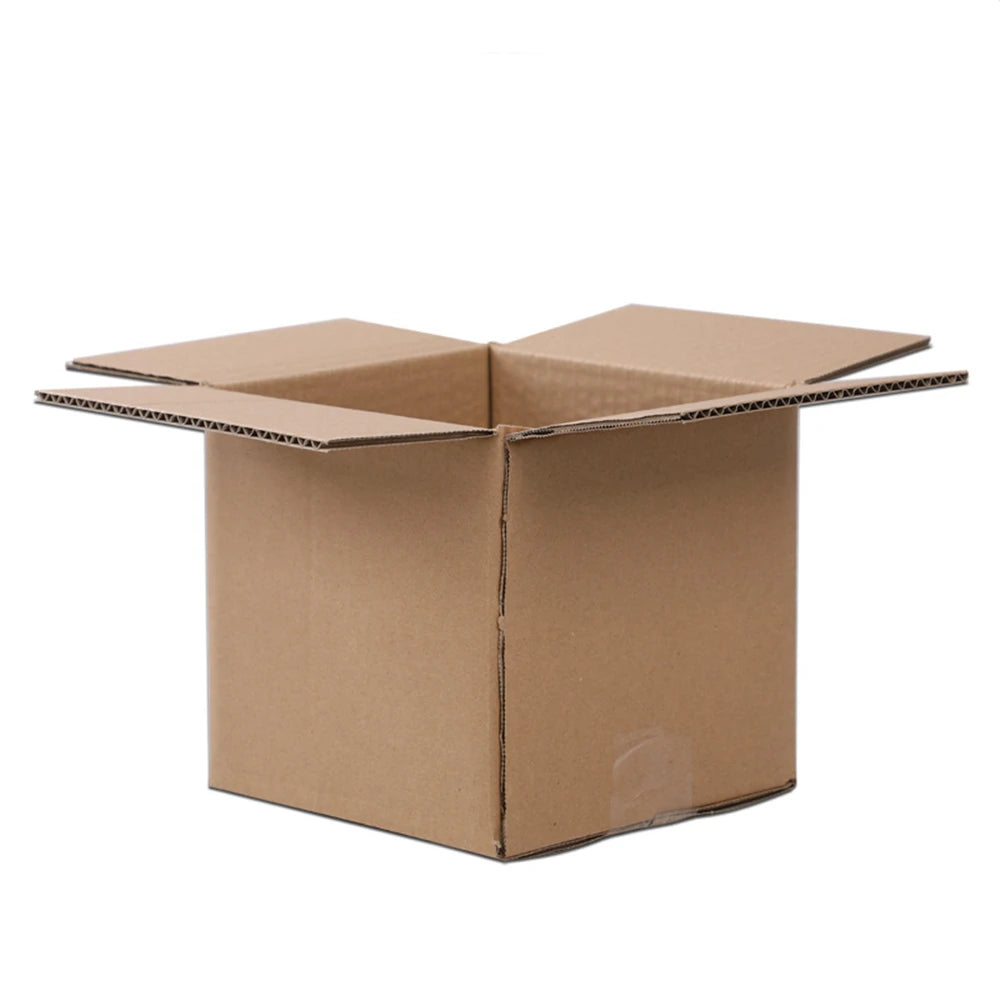 USA Stock 100 Corrugated Paper Boxes 8x6x4’’（20.3*15.2*10cm）Yellow 4x4x4’’（10*10*10cm） 6x4x2’’（15.2*10.2*5.1cm）3size