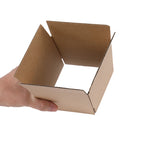 USA Stock 100 Corrugated Paper Boxes 8x6x4’’（20.3*15.2*10cm）Yellow 4x4x4’’（10*10*10cm） 6x4x2’’（15.2*10.2*5.1cm）3size