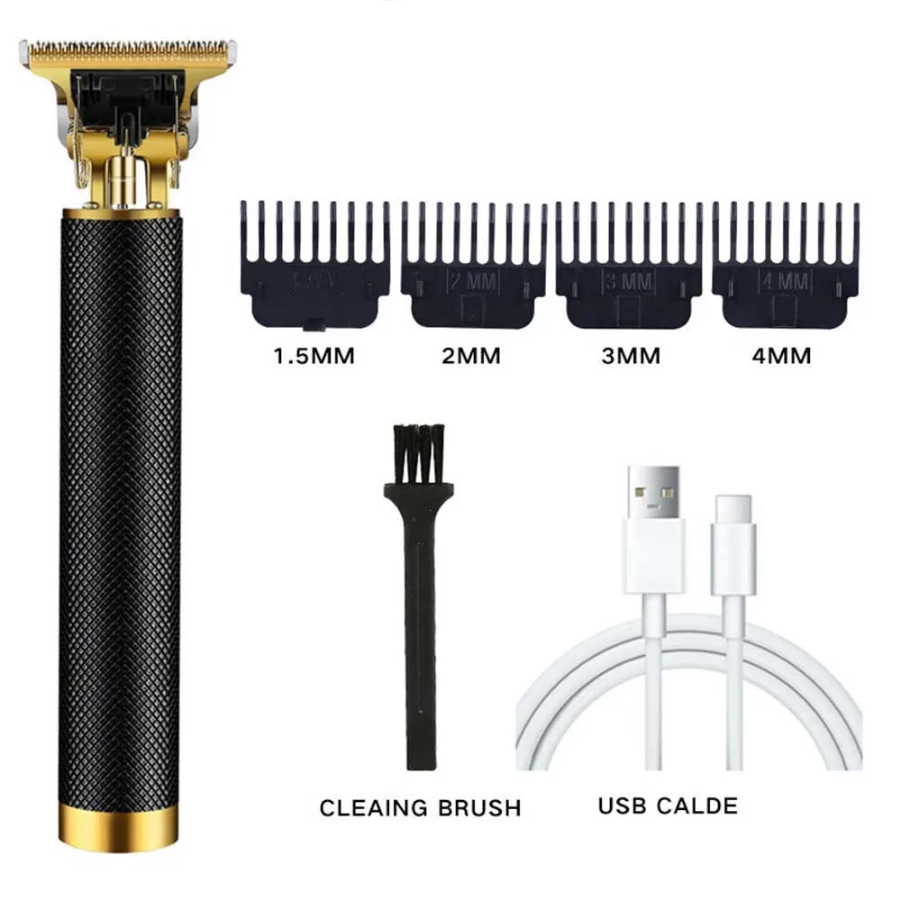 USB Rechargeable Electric Hair Clipper Cordless Hair Trimmer Set For Hair Cutting Professional Trimmer Shaver Trimmer