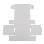 US Stock 50pack Box Mailers Corrugated Paper Boxes 6x4x2 ’(15.2 * 10 * 5cm) White Outside and Yellow Inside - United