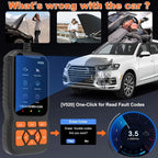 V520 OBD2 Car Diagnostic Scanner – All-in-One Diagnostic Tool for Identifying and Troubleshooting Vehicle Issues.