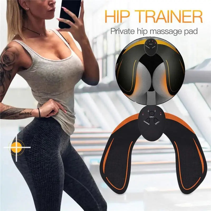 Wireless Hip Trainer Buttock Lifting Massage Machine Abs Fitness Butt Lift Toner Trainer Intensity Massager Personal Care Device - Nexvibe