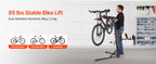 SucceBuy Bike Repair Stand 66/85/88/110lb Heavy-duty Bicycle Work Stand Foldable Bicycle Maintenance Rack for Mountain&Road Bike