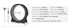 SucceBuy Wooden Cat Exercise Wheel Large Cat Treadmill Wheel for Indoor Cat Running Wheel with Detachable Carpet& Cat Teaser