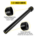 SucceBuy Inner Tie Rod Tool Kit 12 Pcs Tie Rod Removal Tool 12 Pcs Crowfoot Adapters Master Inner Tie Rod Tool Set Tie Rods Tool