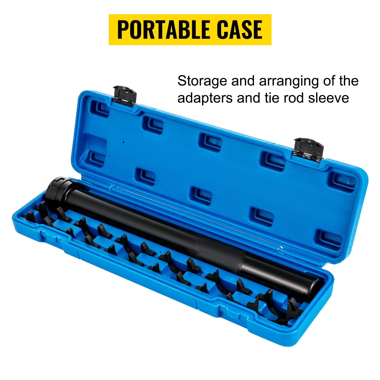SucceBuy Inner Tie Rod Tool Kit 12 Pcs Tie Rod Removal Tool 12 Pcs Crowfoot Adapters Master Inner Tie Rod Tool Set Tie Rods Tool