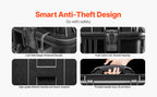 SucceBuy IP67 Weatherproof Hard Case Heavy Duty Protective Case w/ Pre-cut Foam and Handles for Travel Hunting Military Cameras